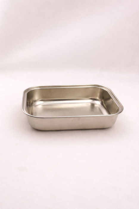 Hermia Set de 3 Recipientes para Horno de Acero Inoxidable, 650 ml